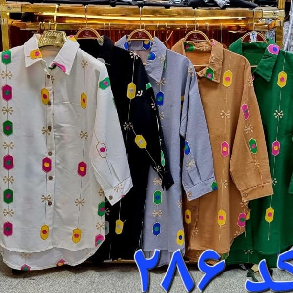 مانتو لنین خامه دوزی - تصویر 1