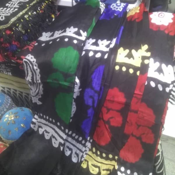 روسری گلونی ابریشمی - تصویر 4