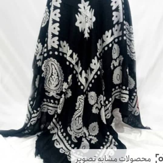 روسری گلونی ابریشمی - تصویر 3