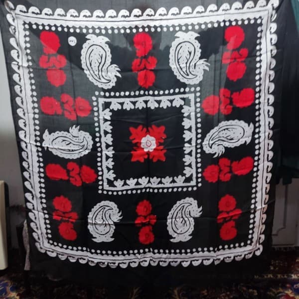 روسری گلونی ابریشمی - تصویر 1