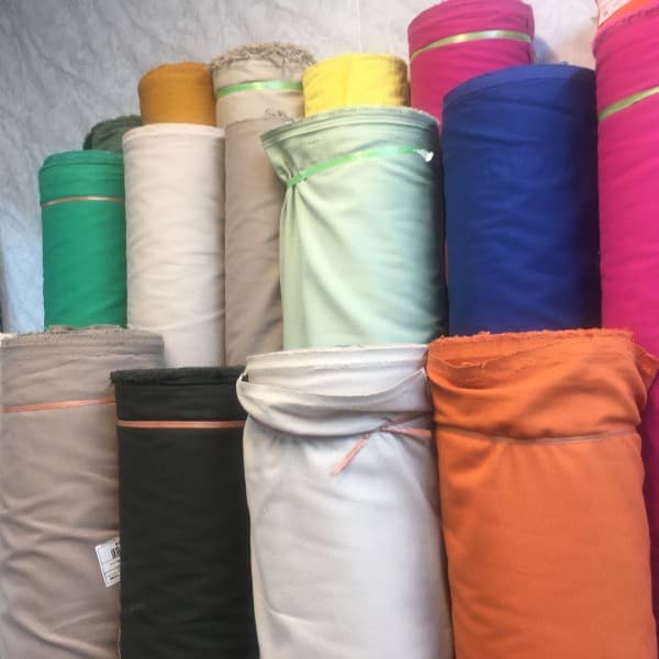 پارچه عرض 160کتان کجراه سنگین و لینن و ملحفه میکرو و متقال خام پنبه - تصویر 1