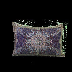 بالش کتابی خاتون سورمه ای