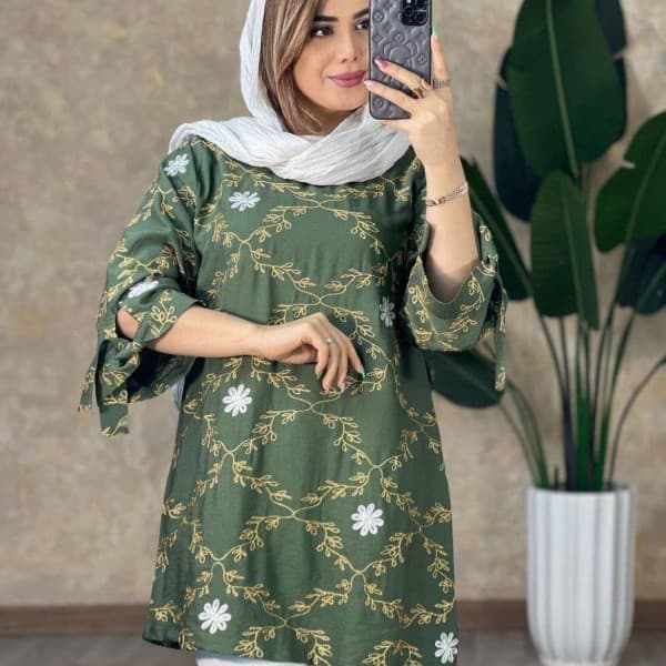 تونیک استین بندی - تصویر 1