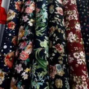 فروش عمده پارچه مانتویی ژاکارد و دانتل و گیپور