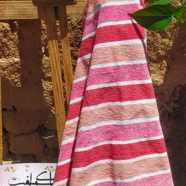 حوله استخری دستبافت مخمل - تصویر 9