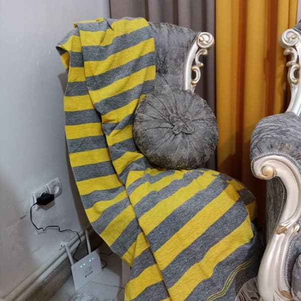 حوله استخری دستبافت مخمل - تصویر 1