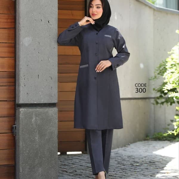 مانتو و شلواراداری ترک لند کد300 - تصویر 4