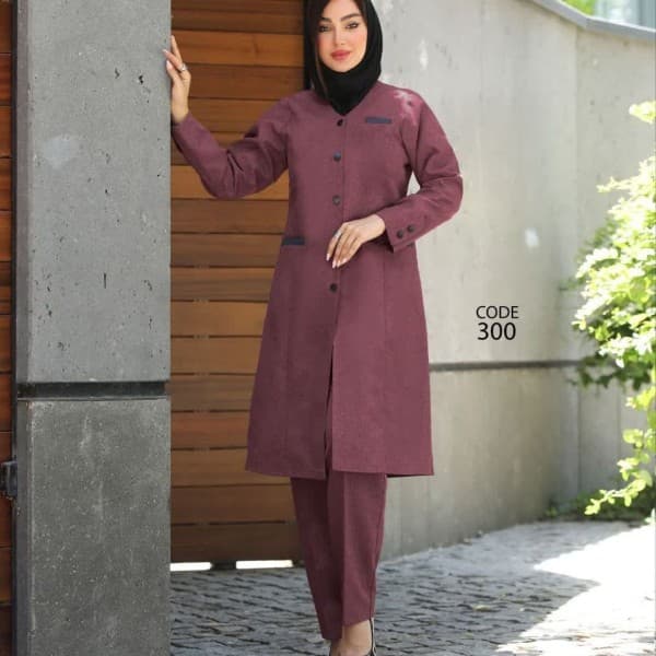 مانتو و شلواراداری ترک لند کد300 - تصویر 11