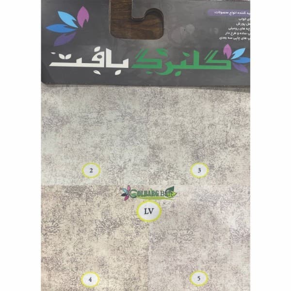 مخمل پورشه و کرپ چاپی گلبرگ بافت (طرح رومی) - تصویر 8