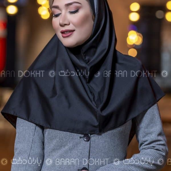 مقنعه تل دار باران دخت کد 3640 - تصویر 5