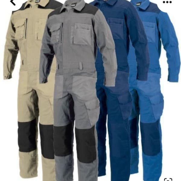 لباس کار یکسره در مدلهای متنوع با قابلیت گلدوزی و جاب برند شرکتی - تصویر 11