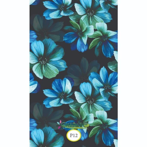 کرپ و مخمل چاپی (گلبرگ بافت) - تصویر 9