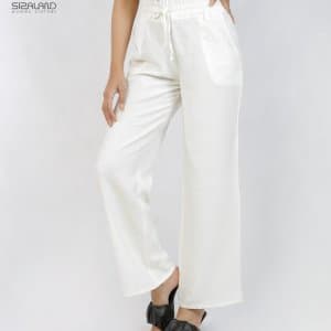 شلوار نخی کمرکش632