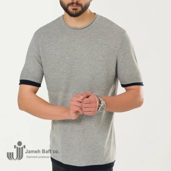 تیشرت بافت مردانه - تصویر 1
