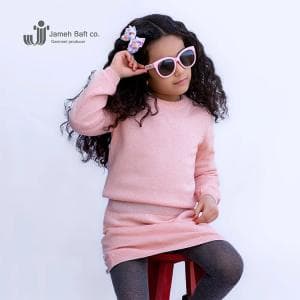 پیراهن بافت دخترانه