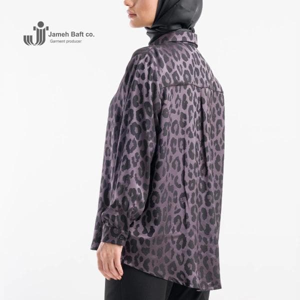 شومیز پلنگی زنانه جذاب - تصویر 1