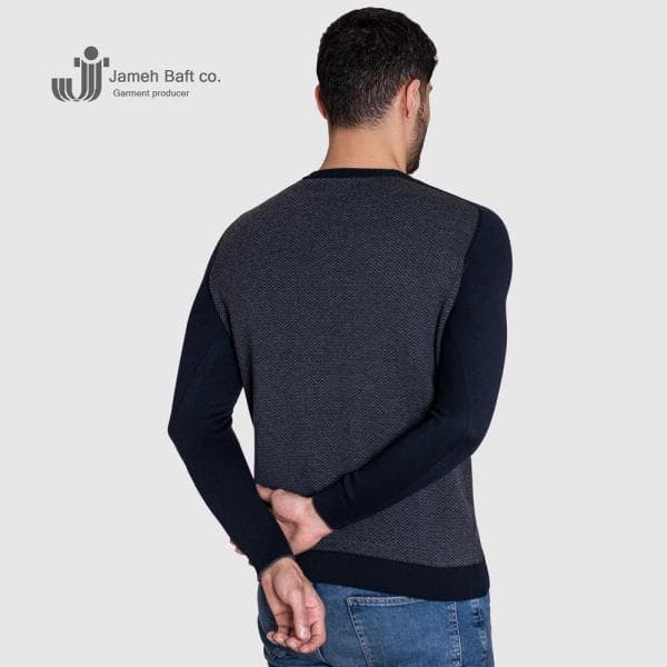 پلیور یقه گرد مردانه - تصویر 2