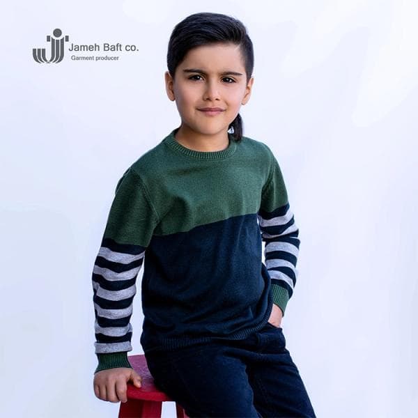 پلیور بافت پسرانه