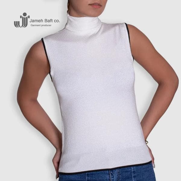 تاپ یقه اسکی زنانه - تصویر 1
