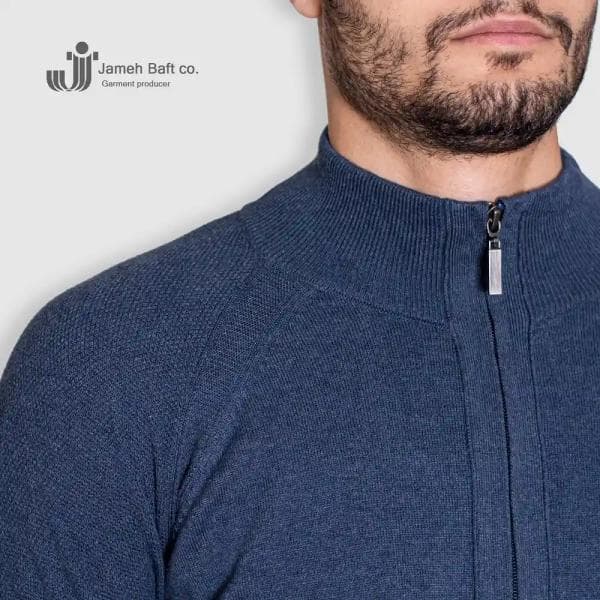 ژاکت بافت مردانه بنتو - تصویر 3