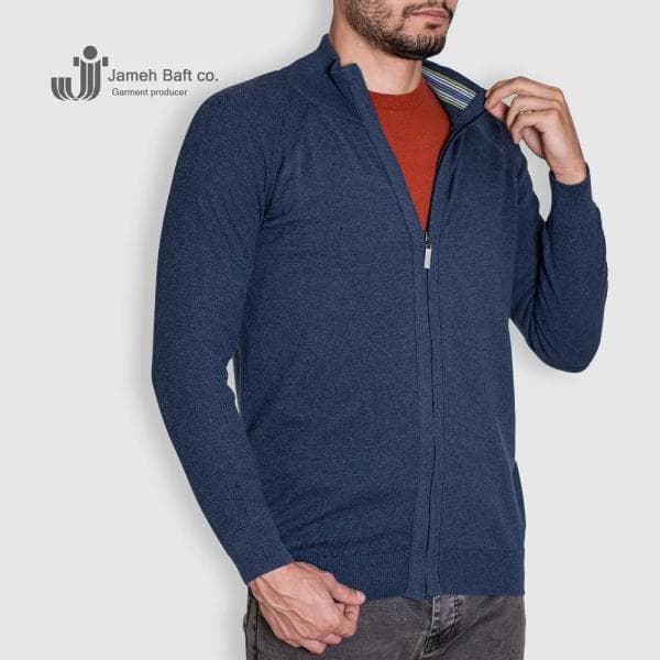 ژاکت بافت مردانه بنتو - تصویر 1