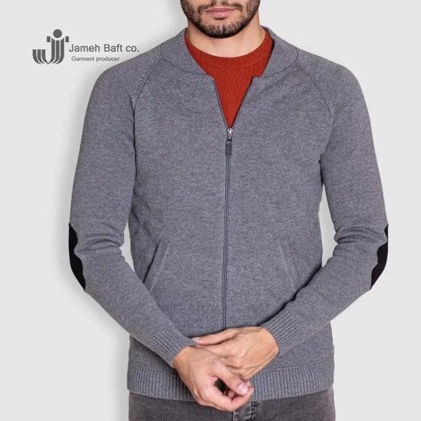 ژاکت بافت مردانه آران - تصویر 1