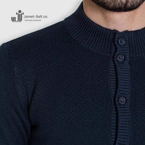 ژاکت بافت مردانه دالاهو - تصویر 3