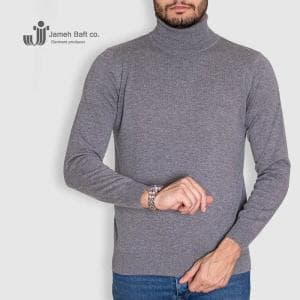 پلیور یقه اسکی بافت مردانه