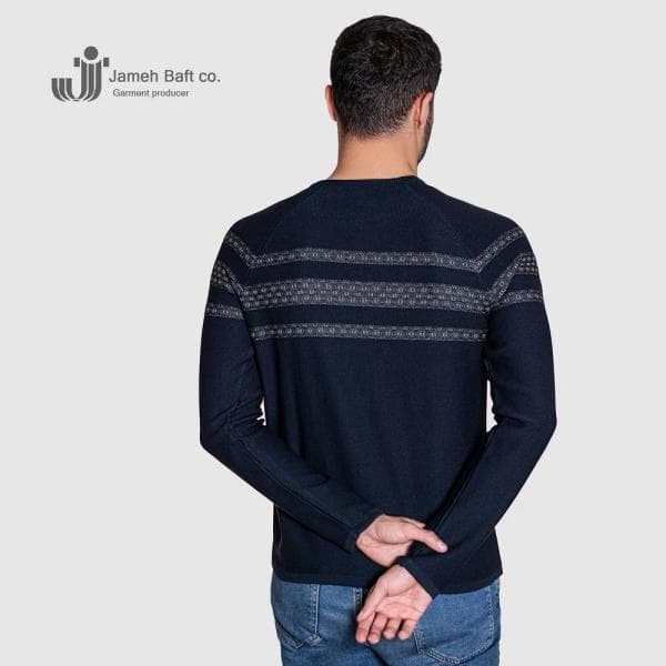 پلیور یقه گرد مردانه - تصویر 2