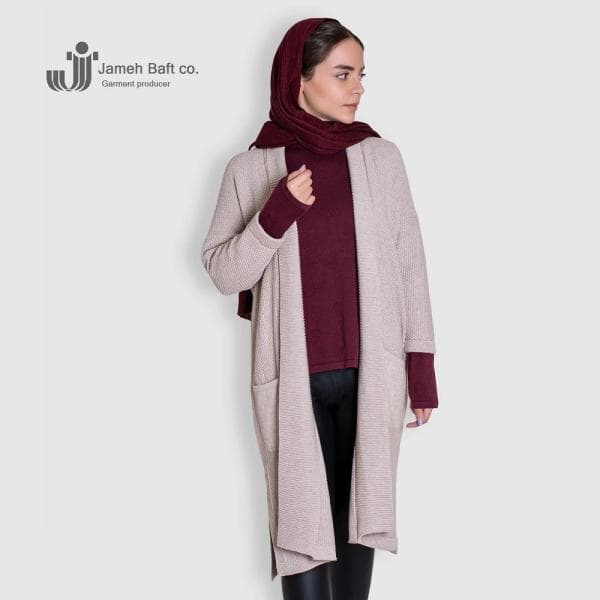 مانتو بافت زنانه - تصویر 1