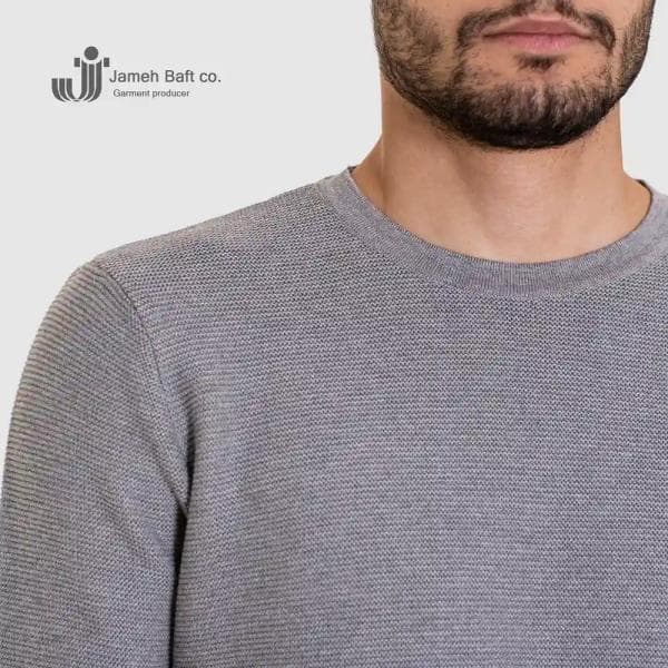 پلیور یقه گرد مردانه - تصویر 3