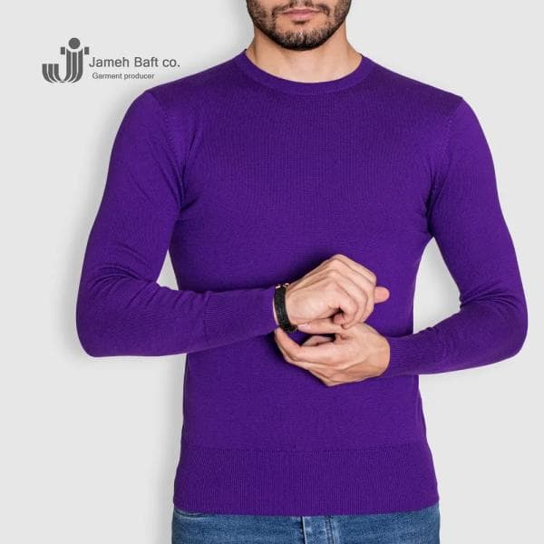 پلیور یقه گرد مردانه - تصویر 1