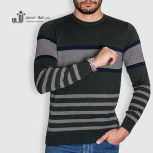 پلیور یقه گرد مردانه