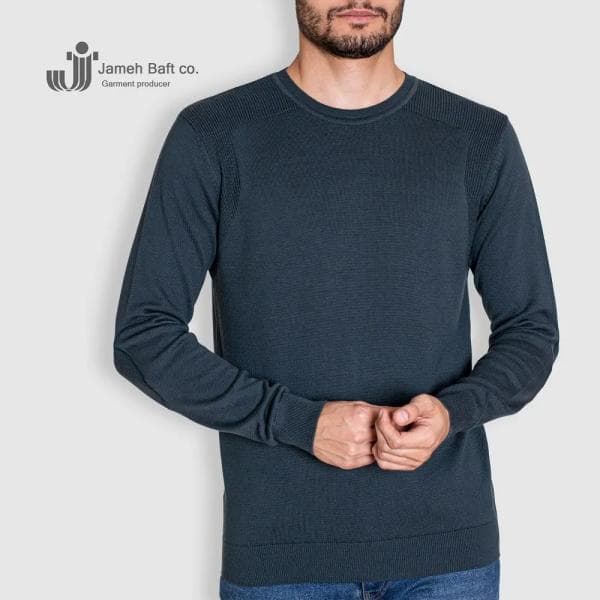 پلیور یقه گرد مردانه - تصویر 1