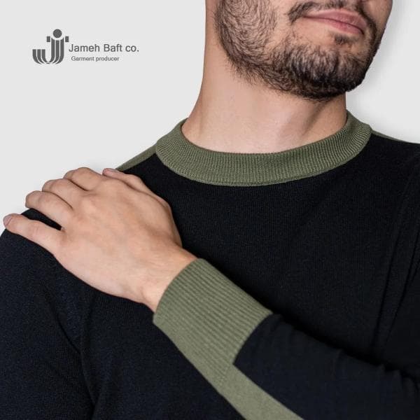 پلیور یقه گرد مردانه - تصویر 3