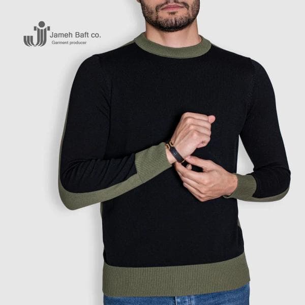 پلیور یقه گرد مردانه - تصویر 1