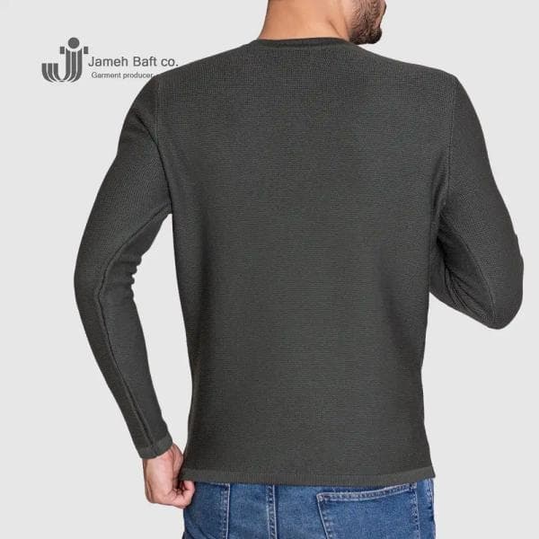 پلیور یقه گرد مردانه - تصویر 2