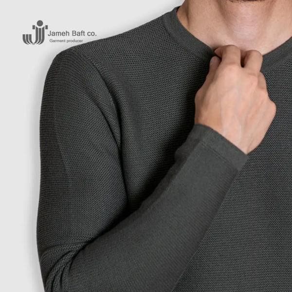 پلیور یقه گرد مردانه - تصویر 3