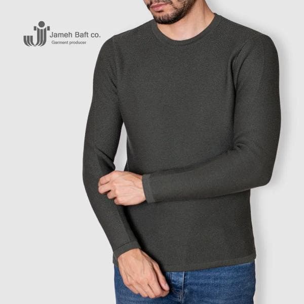 پلیور یقه گرد مردانه - تصویر 1