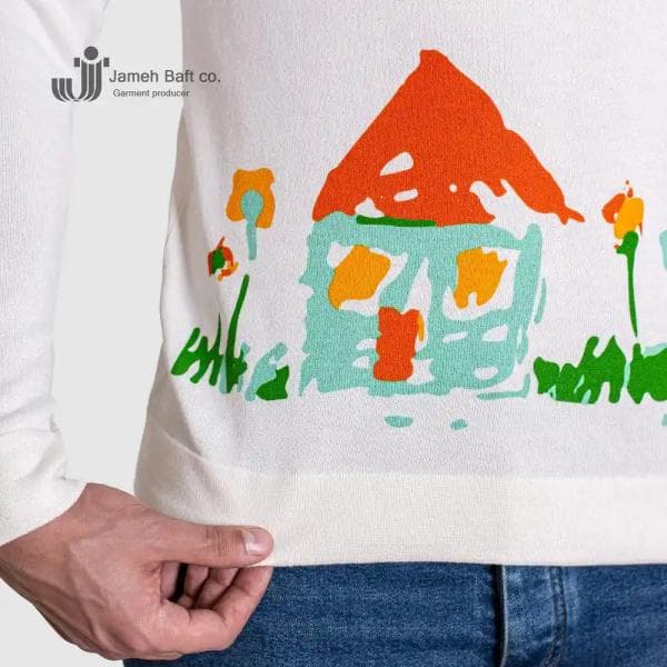 پلیور یقه گرد مردانه - تصویر 3