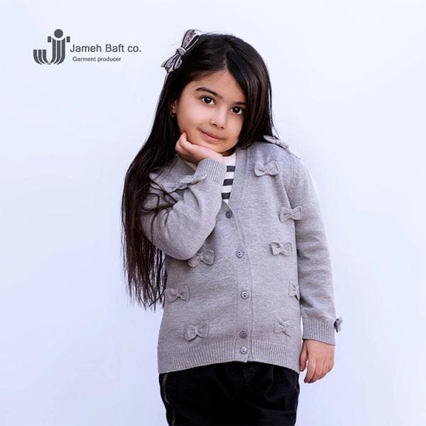 پلیور بافت دخترانه