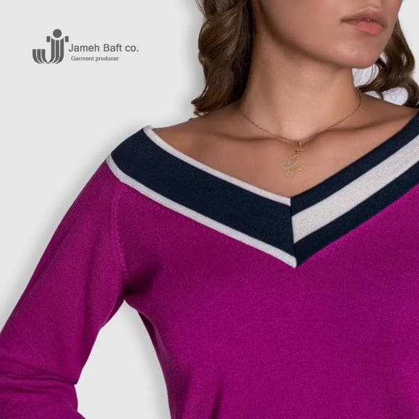 پلیور بافت زنانه - تصویر 3