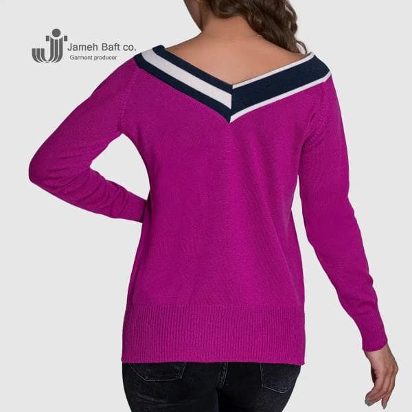 پلیور بافت زنانه - تصویر 2
