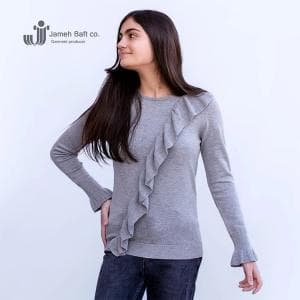 پلیور بافت دخترانه