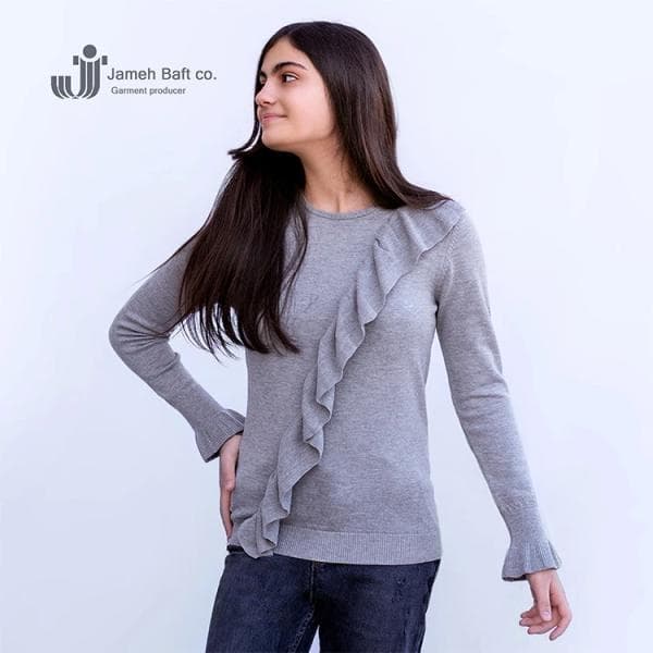 پلیور بافت دخترانه - تصویر 1