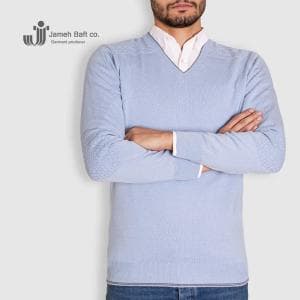 پلیور یقه هفت مردانه