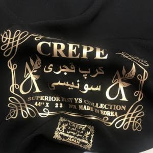 پارچه کرپ قجری سویسی اصل