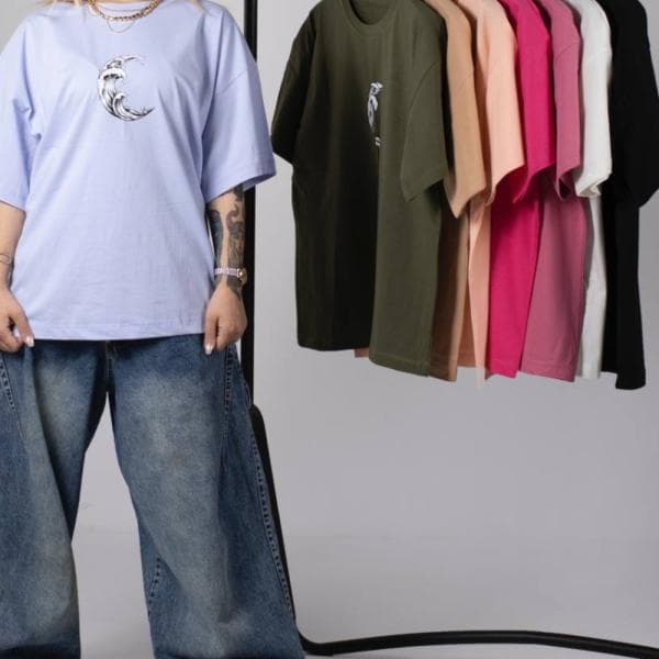 تیشرت باکسی - تصویر 9