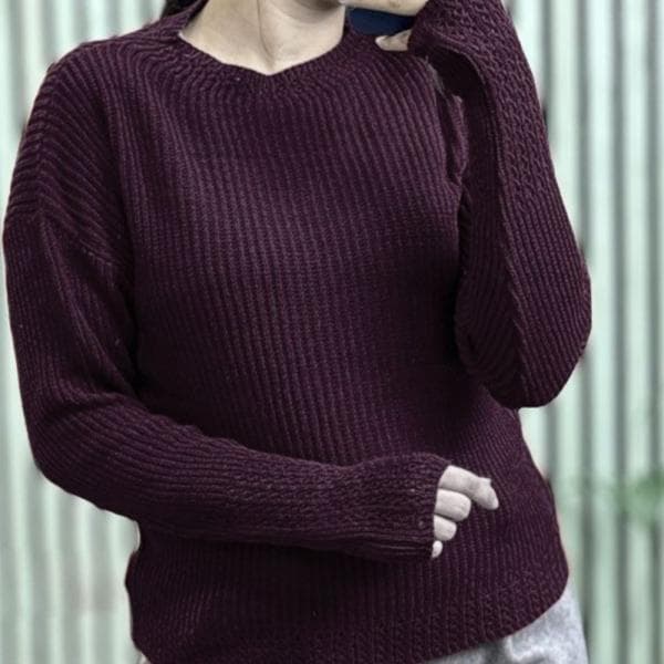 بلوز بافت فینگر دار - تصویر 14