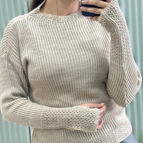 بلوز بافت فینگر دار - تصویر 7